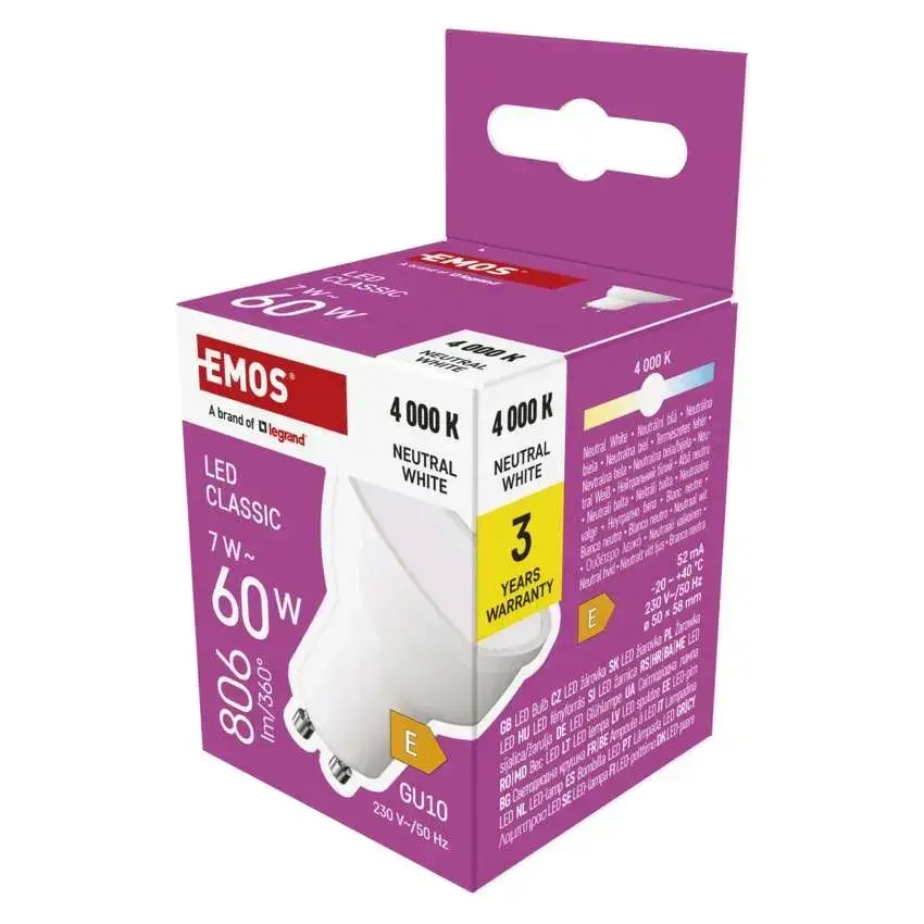 EMOS LED bulb GU10 230V MR16