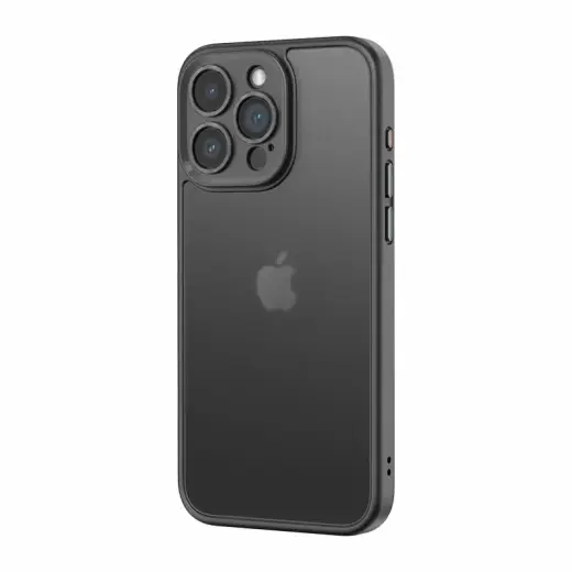 Rock Guard Touch Matte Series Case for Iphone 15 black
