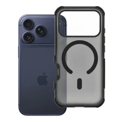 Forcell F-Protect BumperX чехол с поддержкой MagSafe для телефона iPhone 17 Pro | iPhone 18 Pro чёрный