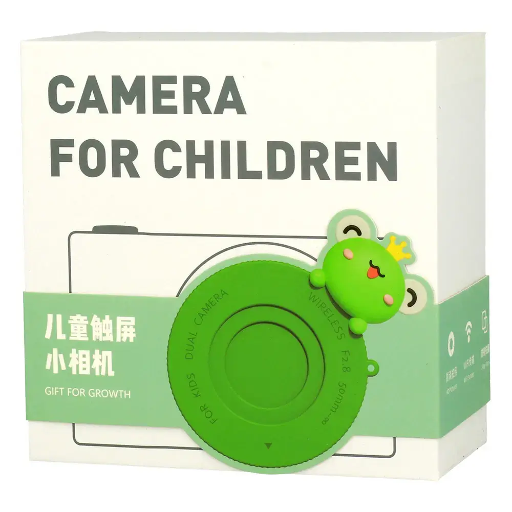 Digital camera for children C5 48Mpix, touchscreen, WiFi Frog