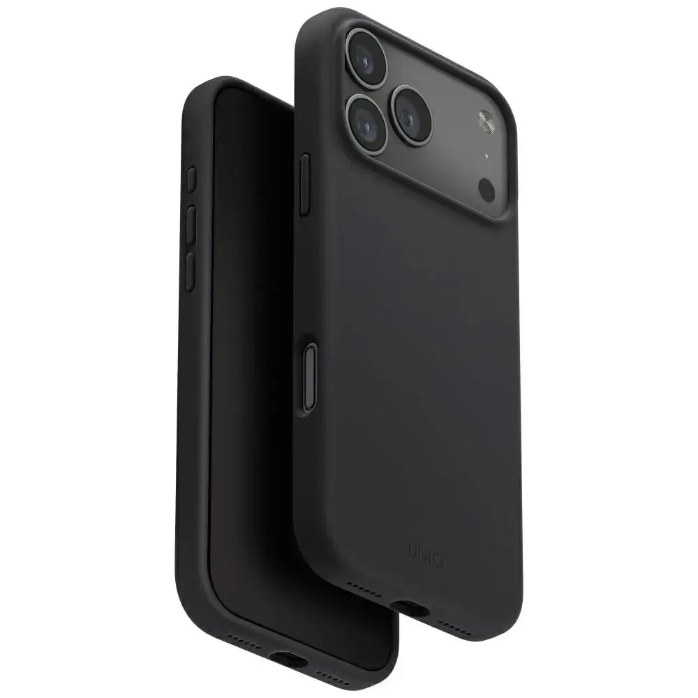 UNIQ Lino Case for iPhone 17 Pro Max Magclick Charging Grey