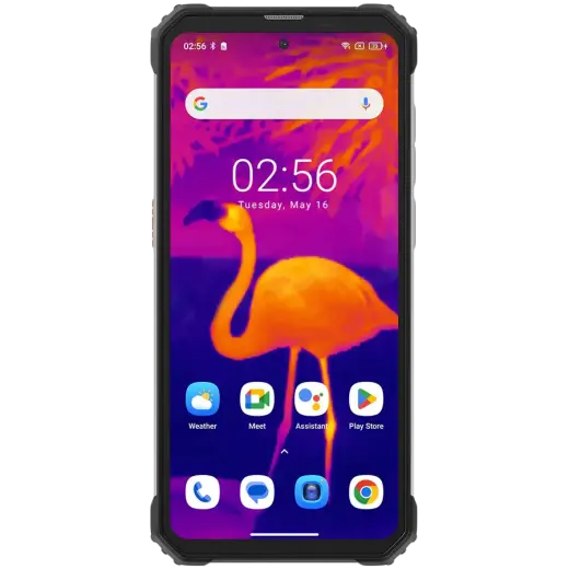 Blackview BV8900 Rugged LTE 8GB/256GB 6.5-inch FHD+ 1080x2400 Octa-core 64MP+5MP/16MP Thermal camera Battery 10000mAh Type-C Android 13 Fingerprint NFC Dual SIM SD card slot No charging MIL-STD-810G Black