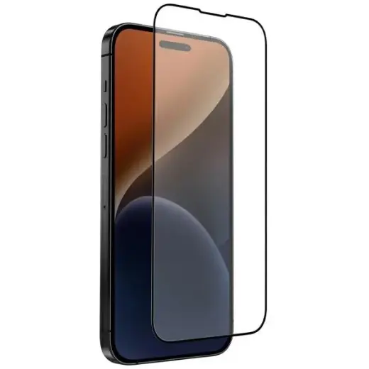 Uniq Optix Matte frosted tempered glass for phone iPhone 15 Plus | iPhone 14 Pro Max with applicator