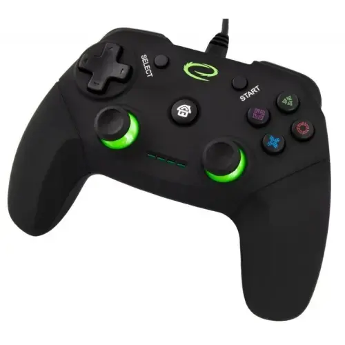 Esperanza EGG110K SPĒĻU VADĪBAS PULTS AR VIBRACIJAM PRIEKŠ PC|PS3