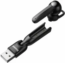 Baseus A05 Bluetooth Earpiece 5.0 USB - Black
