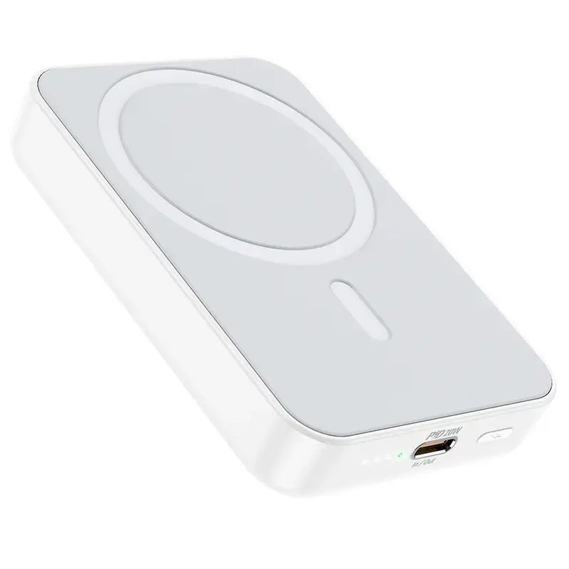 Borofone Plus Reach external battery (powerbank) | 10000 mAh | 20W | USB-C, MagSafe | white