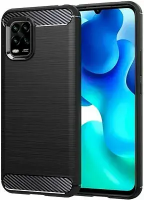 Fusion trust silicone back case for Xiaomi Mi 10 Lite 5G black