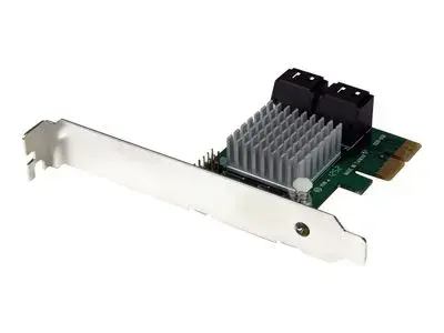 StarTech.com 4 Port PCI Express 2.0 SATA III 6Gbps RAID Controller Card with HyperDuo SSD Tiering - PCIe SATA 3 Controller Adapter (PEXSAT34RH) - storage controller (RAID) - SATA 6Gb|s - PCIe 2.0 x2