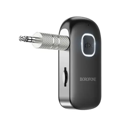 Borofone Transmitter FM BC42 MP3, Bluetooth, microSD to jack 3,5mm port black