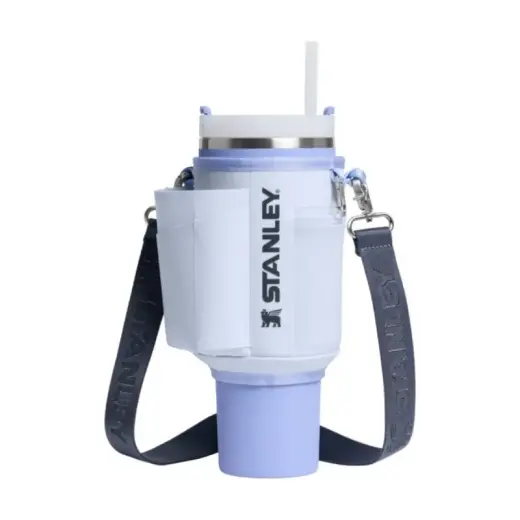 Pārnēsāšanas somiņa termokrūzei ar salmiņu The All-Day Quencher Carry-All 1,18L gaiši zila