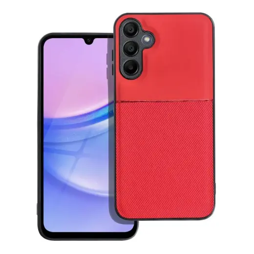 NOBLE telefono dėklas Samsung Galaxy A15 4G | A15 5G raudonas