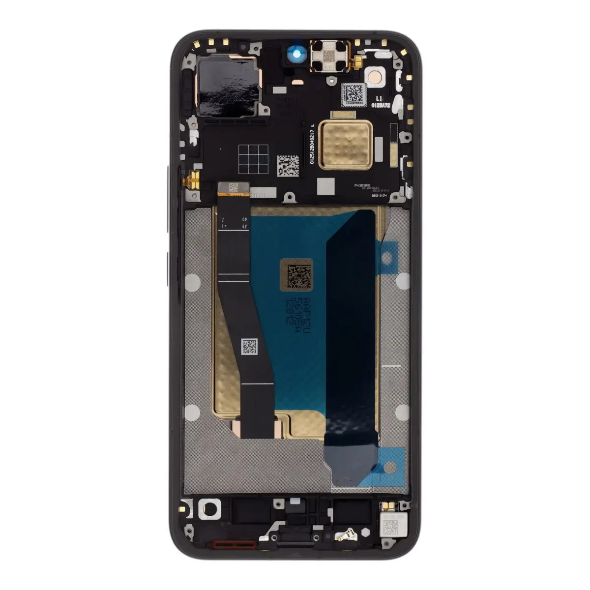 LCD Display + Touch Unit + Front Cover for Xiaomi 17T Pro Black (Service Pack)