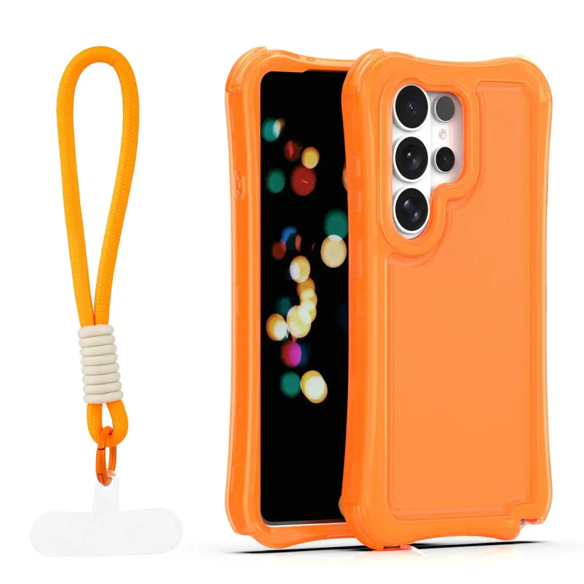 Safepop maciņš ar siksniņu telefonam Samsung Galaxy S26 Ultra (S948) oranžs