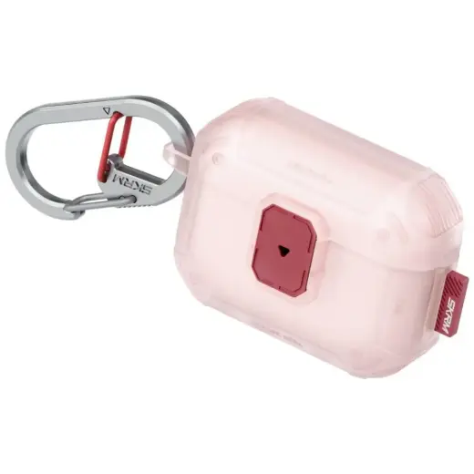 Case Skinarma Mecha LE for AirPods Pro 3 Frost Blush
