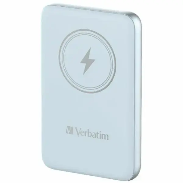 Verbatim Charge'n'Go external battery (powerbank) | 10000 mAh | 20W | USB-C, MagSafe | blue