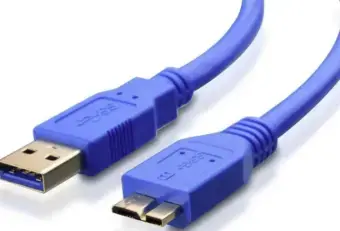 Brackton datu pārraides un uzlādes vads | USB-A uz Micro B | 1m | zils