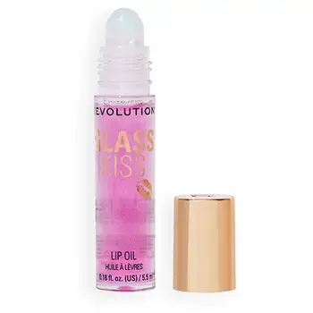 Makeup Revolution Glass Kiss Lip Oil - Olej na rty 5,5 ml Mermaid Blue Shimmer