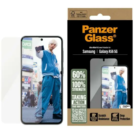 PanzerGlass Ultra-Wide защитное стекло для телефона Samsung Galaxy A56 5G
