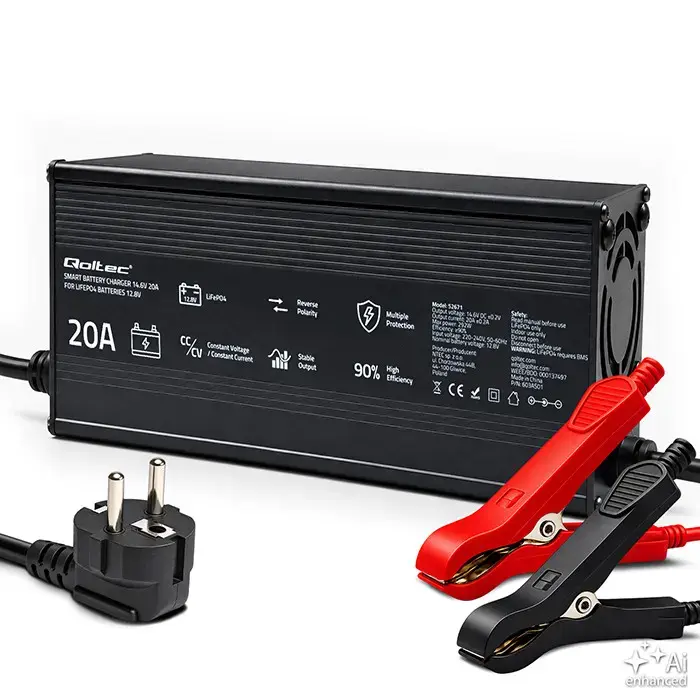 Qoltec Specialist charger for 12V LiFePO4