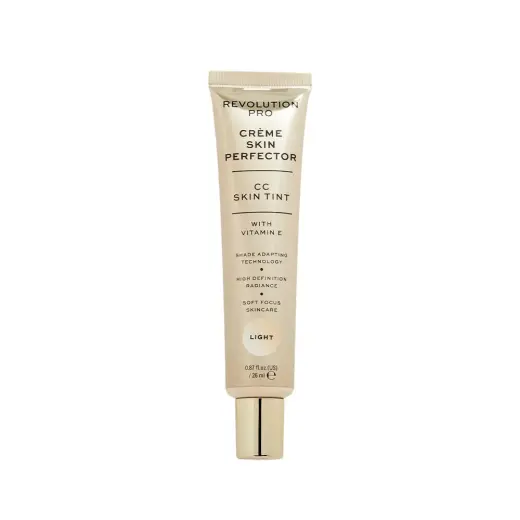 Revolution Pro, Perfecting Skin Tint, Vitamin E, Natural Radiance, CC Cream, Light, 26 ml