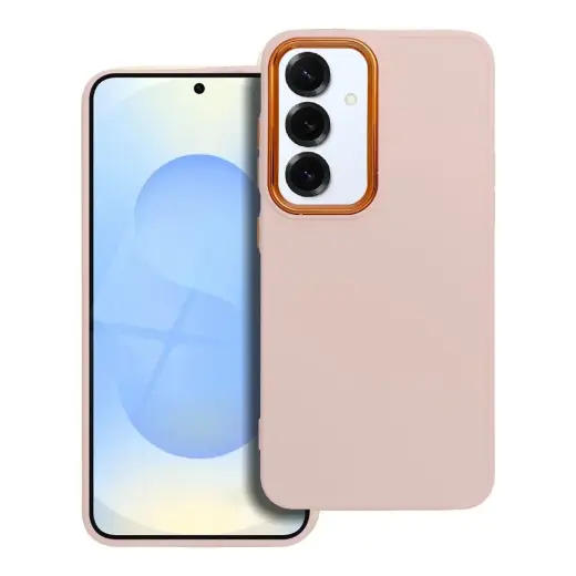 FRAME telefono dėklas Samsung Galaxy S25 (S931) rožinis