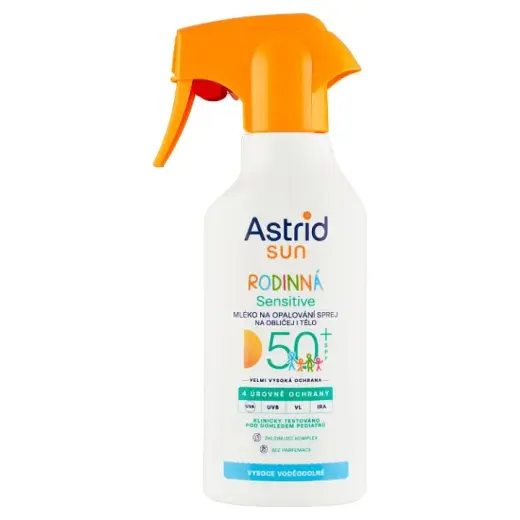 Astrid Family Protection Spray Sensitive SPF 50+ 270 Ml