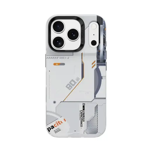 Benks Dynamic Magnetic Mecha phone case for iPhone 17 Pro white
