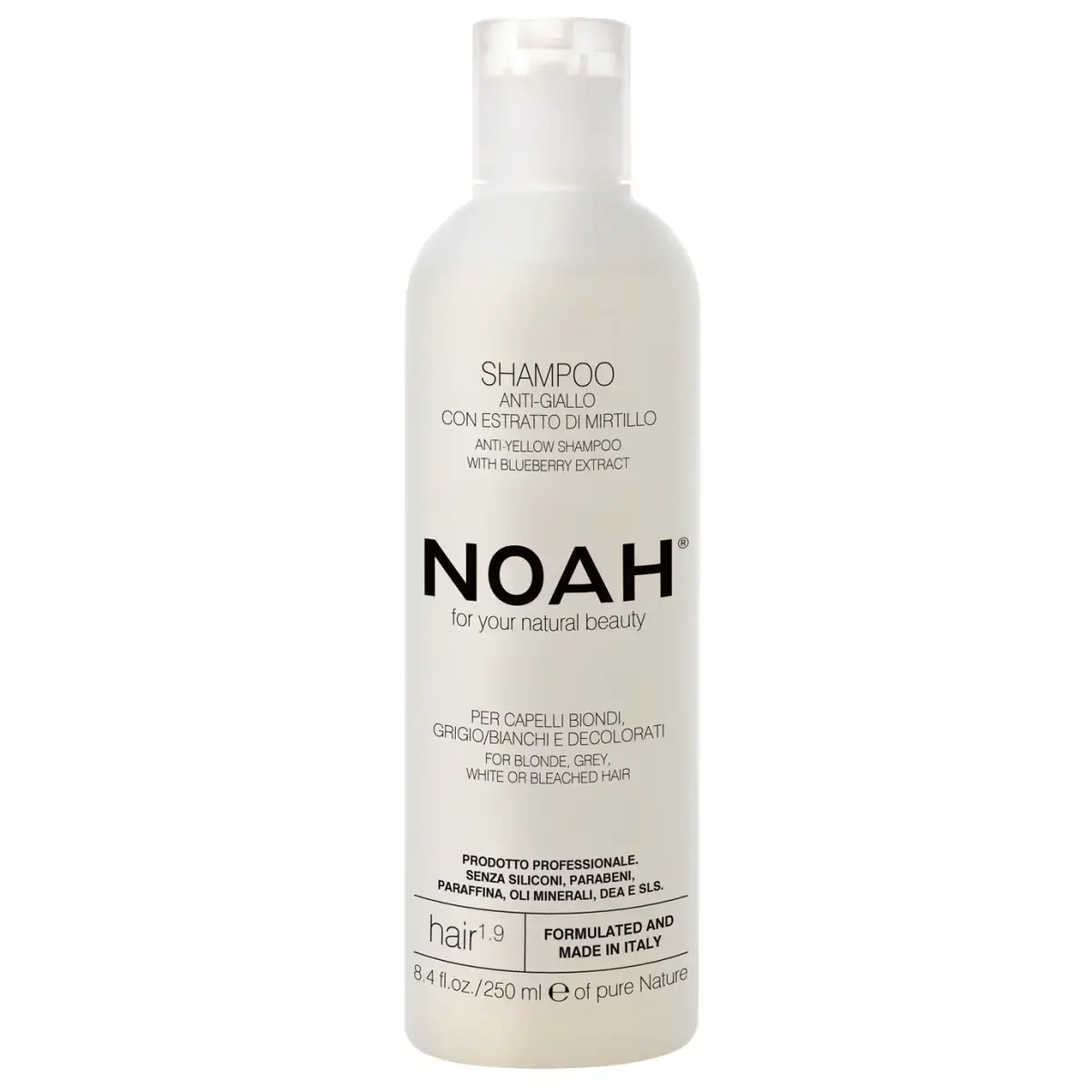 Noah, Natural, Hair Shampoo, Anti-Yellow, 250 ml