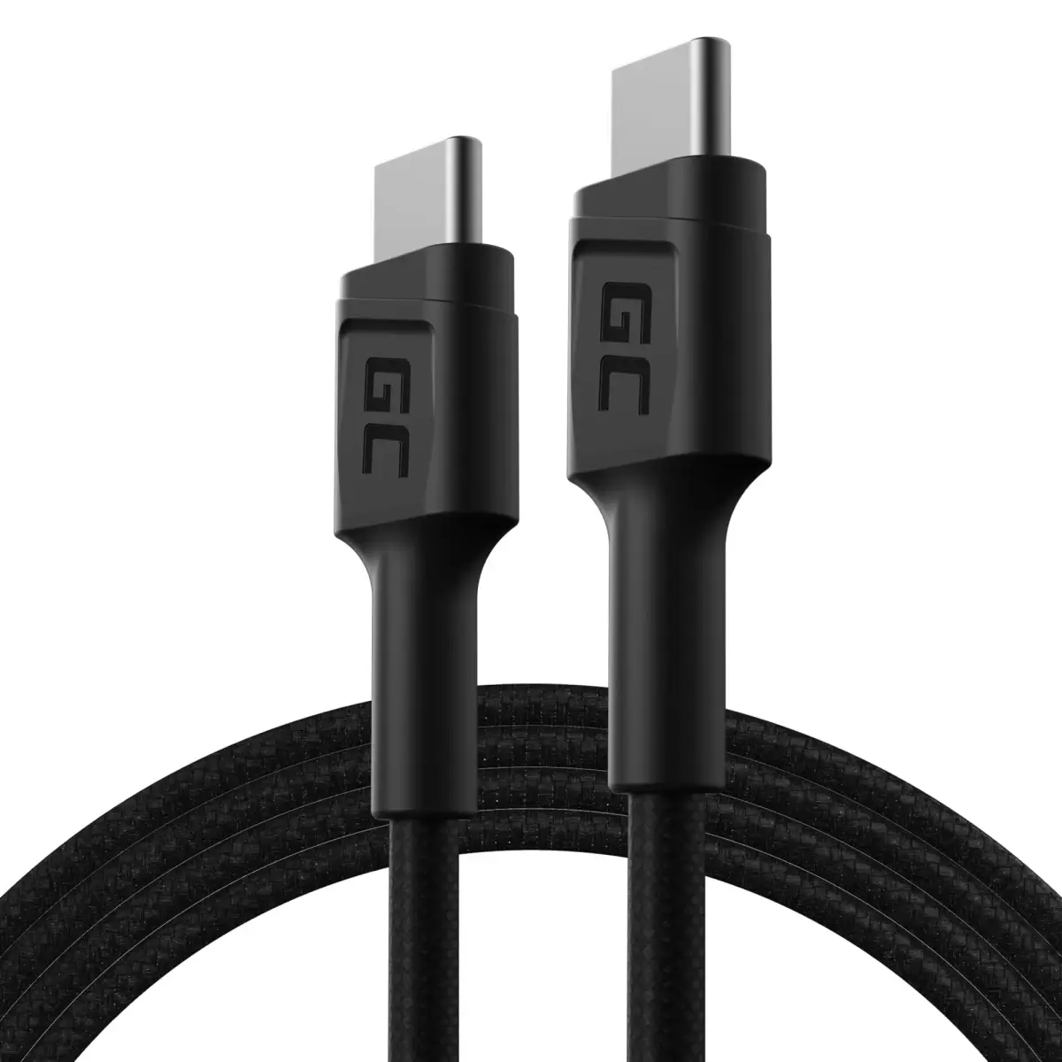Green Cell Cable GC PowerStream USB-C - USB-C 120cm with Power Delivery (60W), 480 Mbps, Ultra Charge, QC 3.0