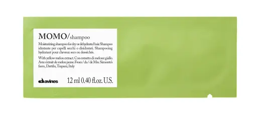 Set, Davines, Momo, Hair Shampoo, Moisturizing, 12 pcs, 12 ml *Sample