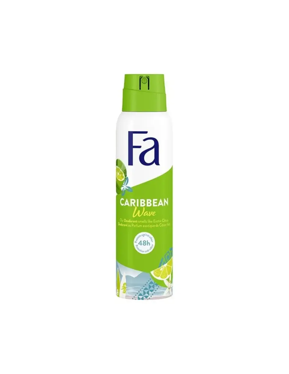 Fa Desodorante Spray 150 Spray Limones Del Caribe