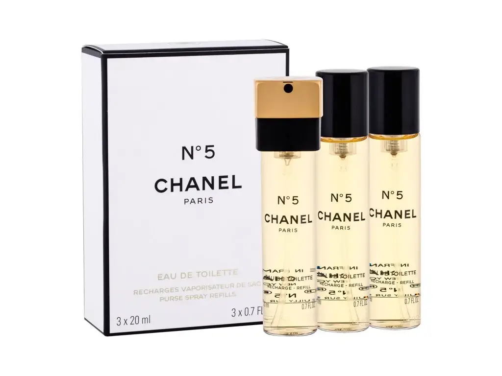 Chanel No.5 Refill Eau de Toilette 3x20 ml