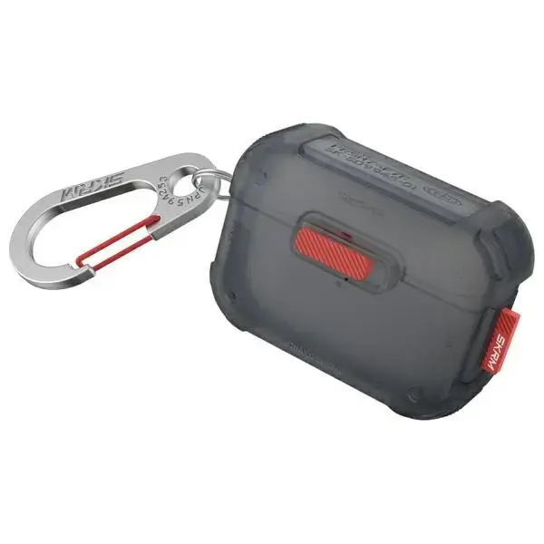 Skinarma case Mecha AirPods Pro 2 smoke