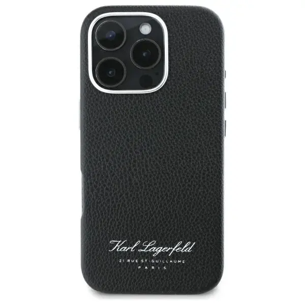 Karl Lagerfeld KLHCP16SPGWCMKHK iPhone 16 Pro 6,1" hardcase czarny|black hotel RSG