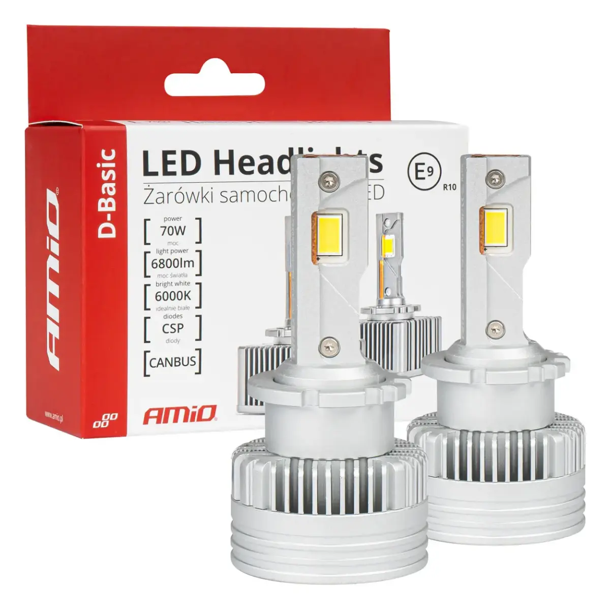 LED Headlights D-Basic Series D2S/D2R AMiO-03627