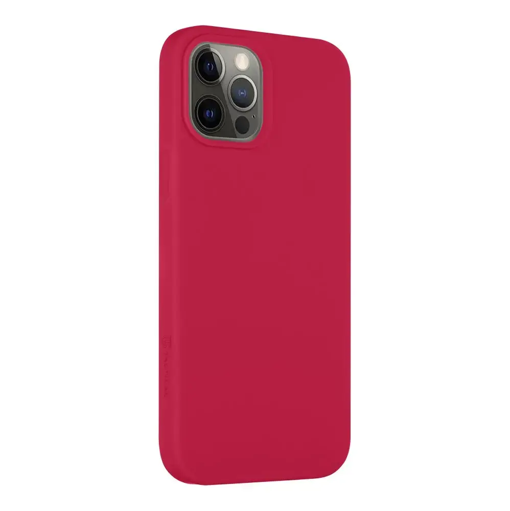Tactical Velvet Smoothie Cover for Apple iPhone 12 Pro Max Sangria