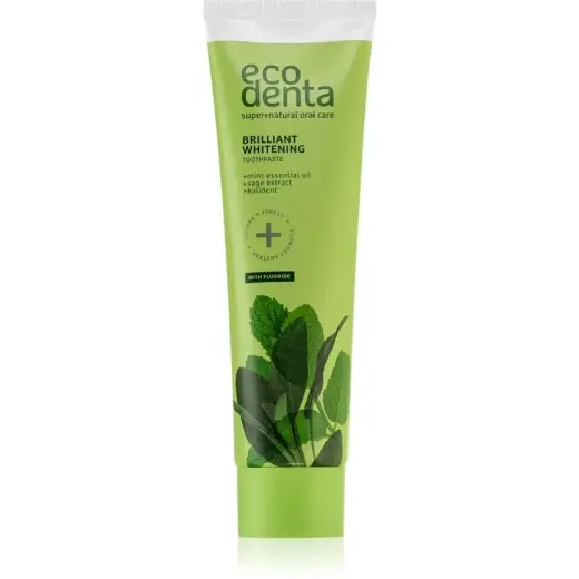 ECODENTA Brilliant Whitening Toothpaste - Size 100 Ml | Healf