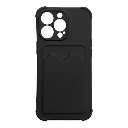 Card Armor book type phone case for iPhone 13 Mini black