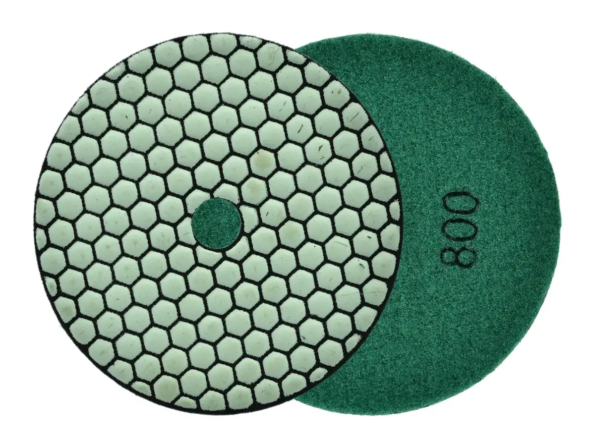 Dimanta disks sausai pulēšanai 125mm  800 keramikai