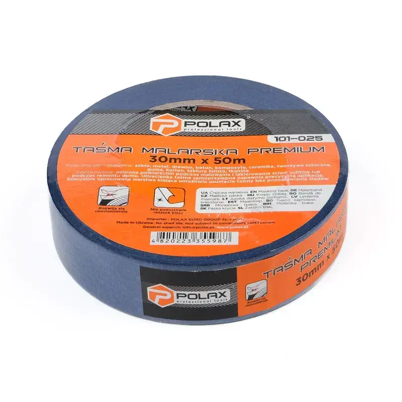 Polax maskēšanas lente |premium |30mm x 20m