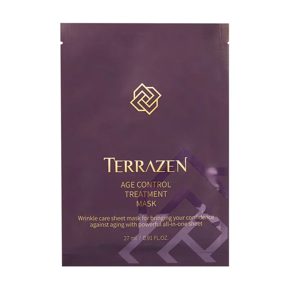 Set, Terrazen, Age Control, Firming, Sheet Mask, Face, 10 pcs, 27 ml