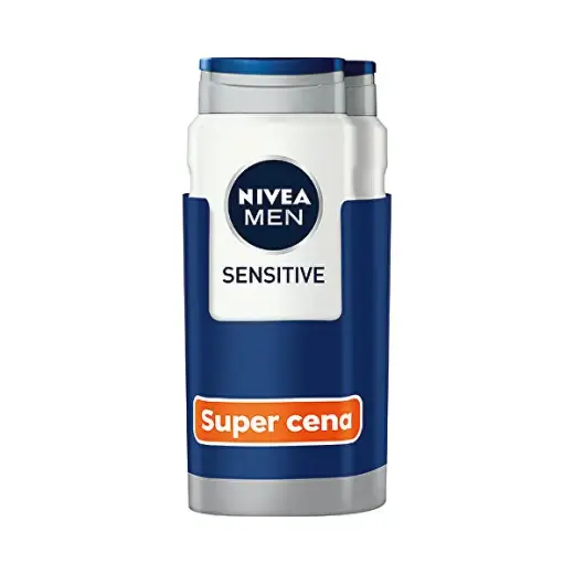 Nivea Sensitive Shower Gel for Men (2 X 500 Ml)