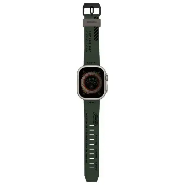 Skinarma Band Shokku Apple Watch 49|45|44mm dark olive