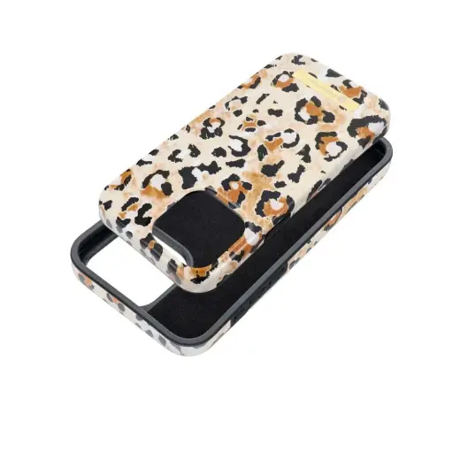 Case for iPhone 15 PRO MAX Forcell F-Protect Mirage compatible with Magsafe wild panther