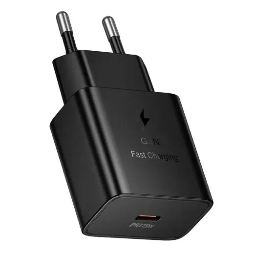 HOCO N76 tīkla lādētājs | 25W | PD, QC | USB-C | melns