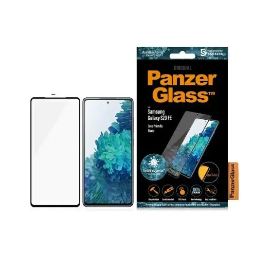 PanzerGlass Ultra-Wide Fit tempered glass for phone Samsung Galaxy S20 FE