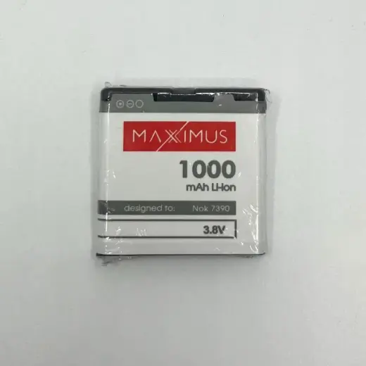 BATTERY MAXXIMUS NOKIA 7390 1000mAh BP-5M