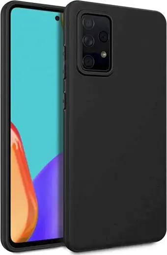 Fusion soft matte back case silicone for Samsung A536 Galaxy A53 5G black