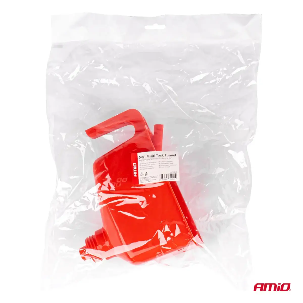 5in1 Multi Task Funnel with filter 16,5cm AMIO-04040