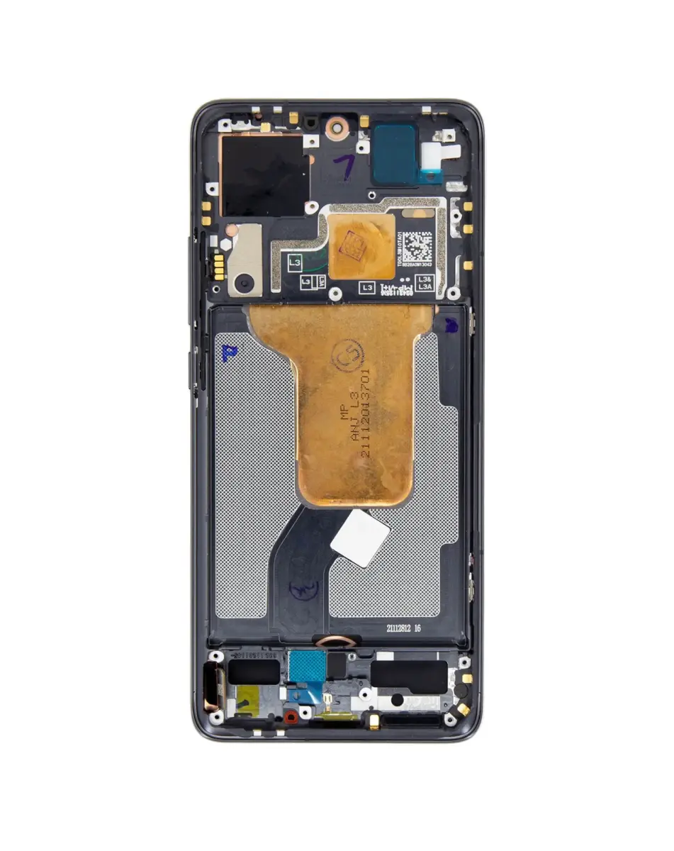 LCD Display + Touch Unit + Front Cover for Xiaomi 12/12X Gray